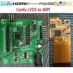 Confu LVDS to MIPI Driver Board for Displays