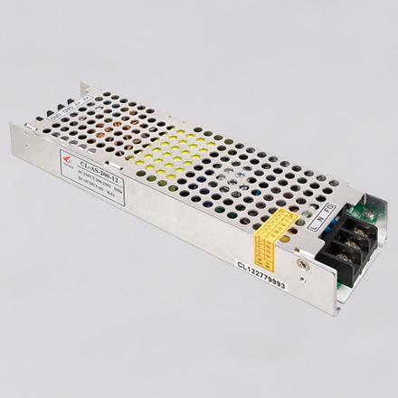 200W 12V 24V slim power supply for light box, linear lighting, signs