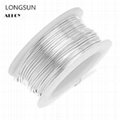 Silver alloy wire conductive anti-melting including Agcdo Agsno2