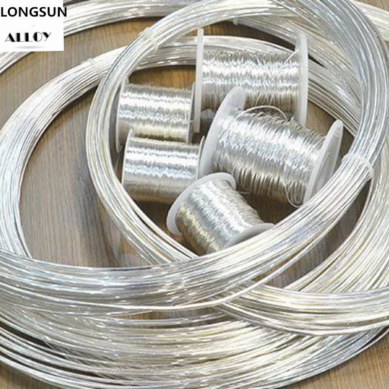 Silver alloy wire conductive anti-melting including Agcdo Agsno2 2