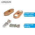 Precision Stamping Parts Contact AgWC Point Spot Welding Component For Controlle 1