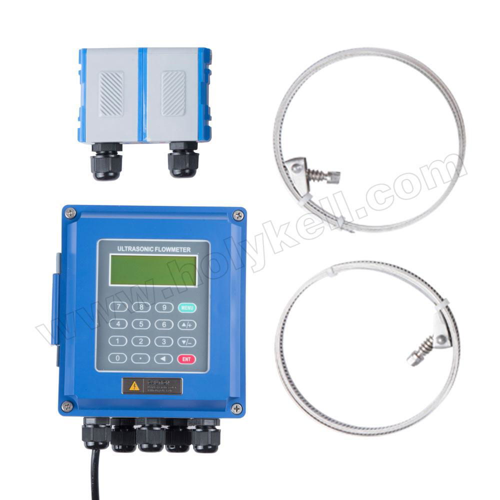 HOLYKELL Portable Ultrasonic Water Flow Meter 15Mm-6000Mm 