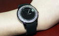 New silicone watch with diamond simple quartz silica watch ladies fashion ring s 3