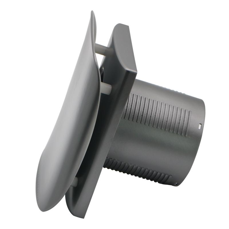 2023 New Silver Grey ABS Plastic Ventilation Exhaust Fan, AC 220V  5