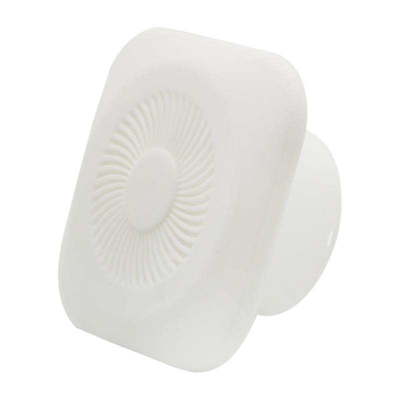 100mm/150mm Silver Grey ABS Plastic Ventilation Exhaust Fan, AC 220V 2