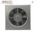 Silver ABS Square Ventilation Exhaust Fan Universal for multiple scenarios