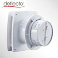 Humidity Sensor 6 Inch Sliver Grey ABS Ventilation Exhaust Fan 4