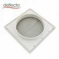 8 Inch Plastic Louered Vent Cover