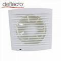 4/6 Inch  ABS Plastic White Square Mount Ducted  Fan, 220V 3