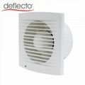 4/6 Inch  ABS Plastic White Square Mount Ducted  Fan, 220V 5