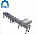 Roller conveyor product line with lift equipment 5