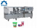 yoghourt jellycup filling and sealing machine capping sealing machinery 