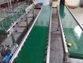 Automatic Plastic Steel Chain Plate Belt Conveyor for Beverage Cosmetic