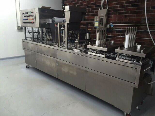 automatic cup putting Kcup filling sealing machine plastic cup packing machine