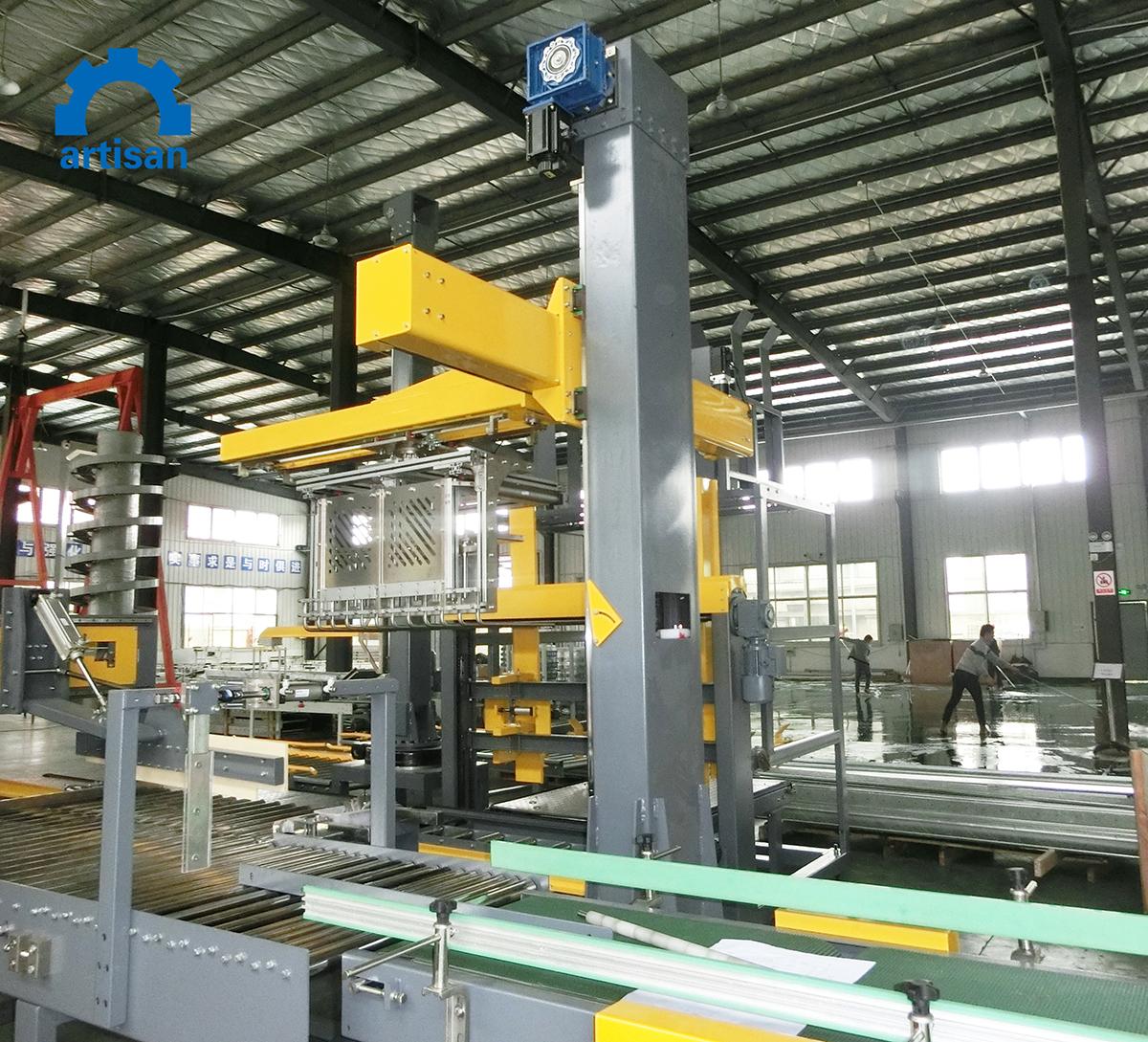 carton packing machine palletizer depalletier robot palletizing bag packing auto 2