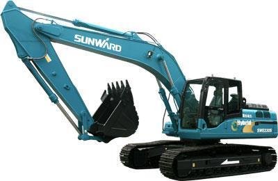  Used Construction Machinery Hydraulic Excavator Sunward Swe80 Crawler Excavator