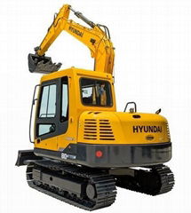 Used Hyundai 55-7 Small Excavator for Sale 