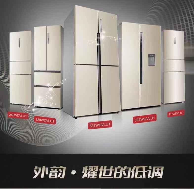 Intelligent Crosson Frequency Converter Mute Refrigerator BCD531