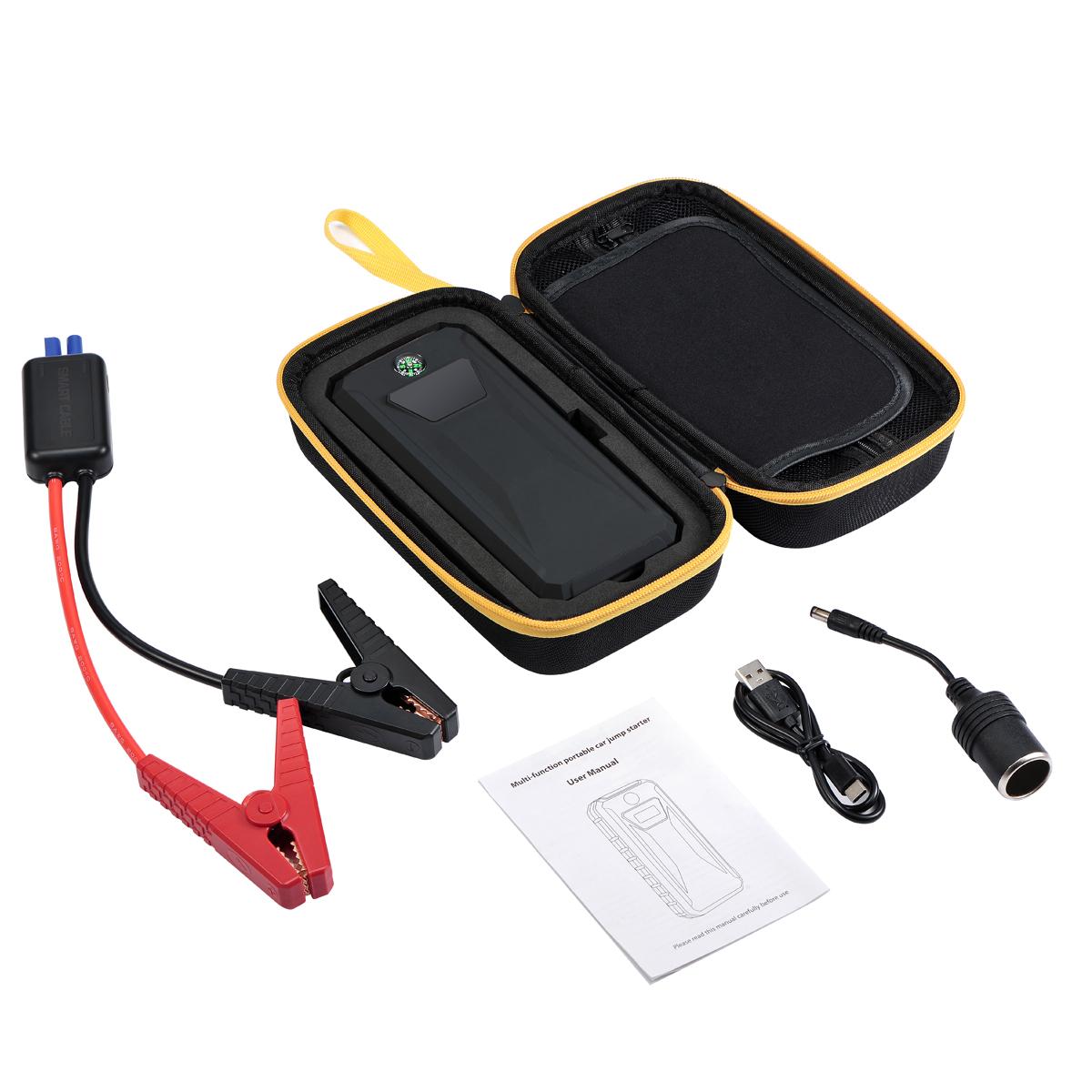 12000mAh multifunction car jump starter 5