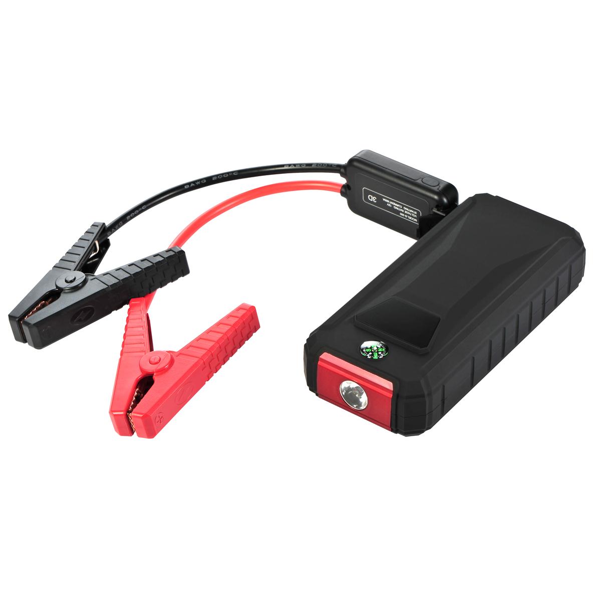 12000mAh multifunction car jump starter 4