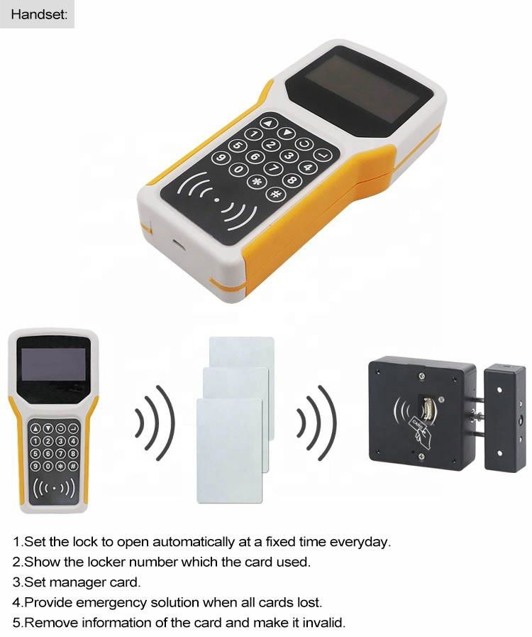 Hidden Electronic Smart Rfid Card Reader Invisible Cabinet Locker Lock 5