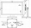 Capacitive LCD Light Head Parallel Port Android 32-inch Wall-mounted 2