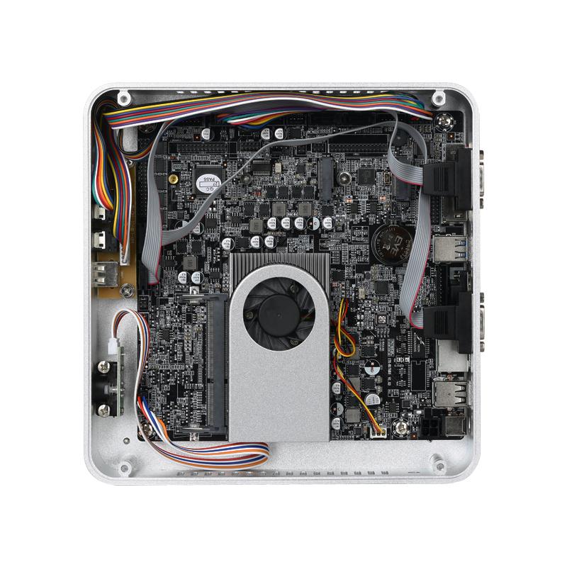 10瘦客戶端2局域網端口定製OEM辦公批發核心i7無風扇電腦 4