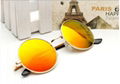 Fashion small round retro sunglasses for men and women 4