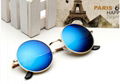 Fashion small round retro sunglasses for men and women 5