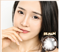 2 pieces of natural size and diameter 14.2 contact lenses for month lenses 3
