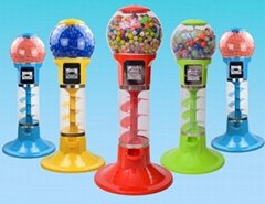 Gumball Candy Bouncy Balls Toy Capsules Spiral Vending Machine
