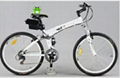 36v13ah frog lithium battery converted electric vehicle folding bicycle instead  4