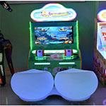 Newest coin operated catch fish hunter game machine