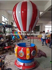 Attractive children play games balloon kiddie ride kids small musical carousel f