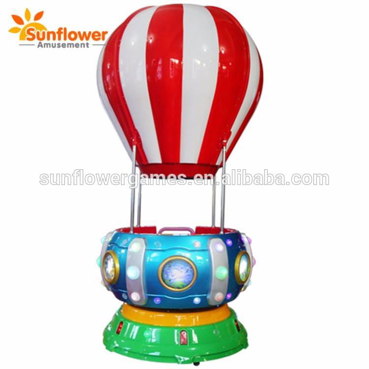 Attractive children play games balloon kiddie ride kids small musical carousel f 2