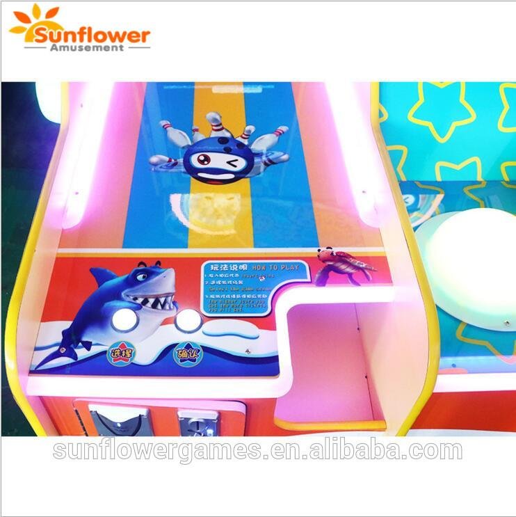 2019 Sunflower amusement patent ocean bowling redemption game machine indoor spo 2