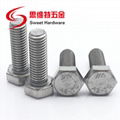 Stainless steel carbon steel zinc plated hex bolt DIN933