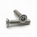 ISO14580 countersunk flat head torx machine screw M2M3M4M5M6M8 3