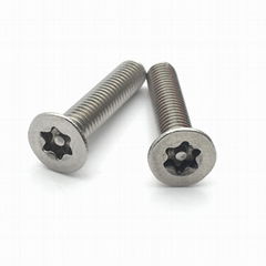 ISO14580 countersunk flat head torx machine screw M2M3M4M5M6M8