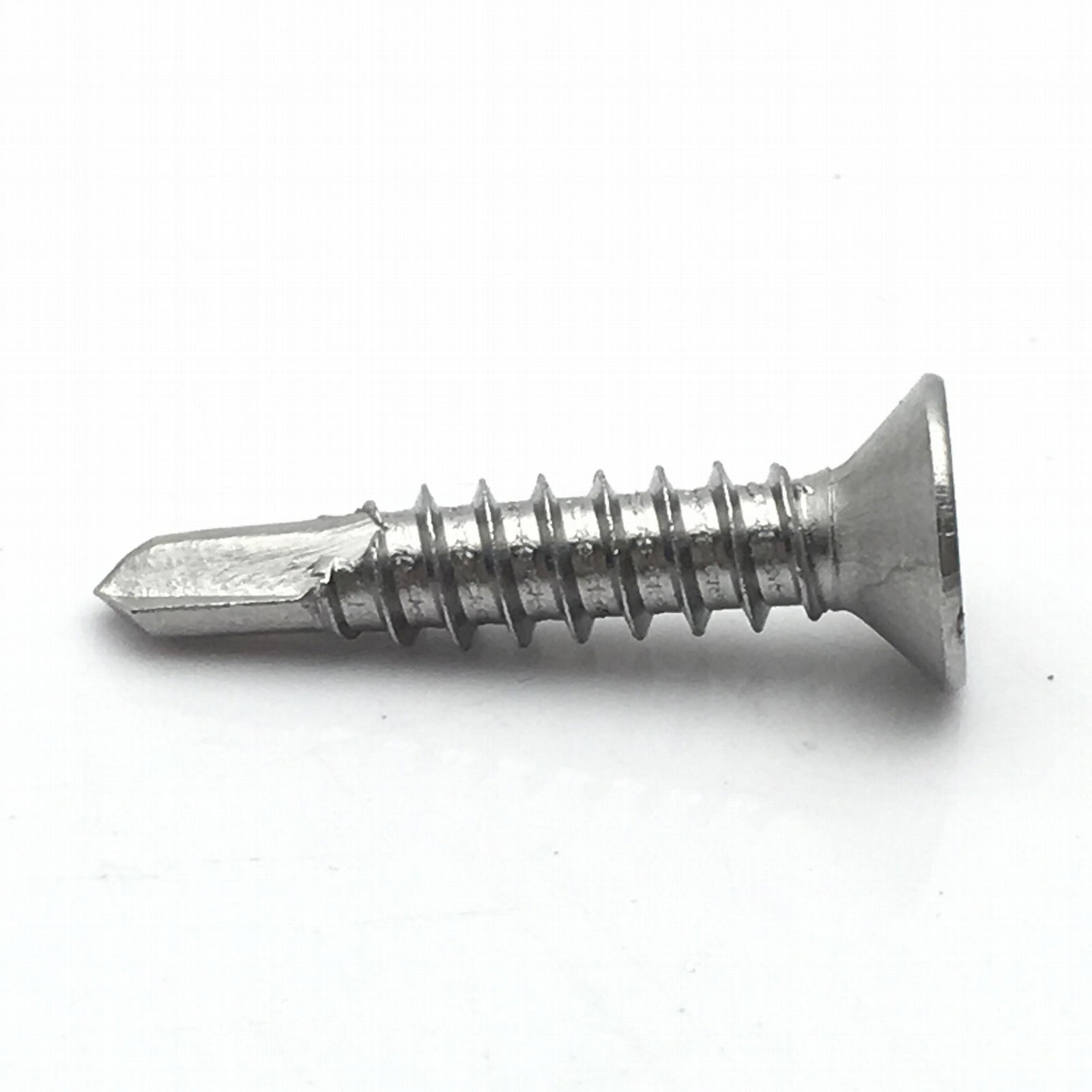 SS410 stainless steel flat head countersunk phillip self drilling screw 3