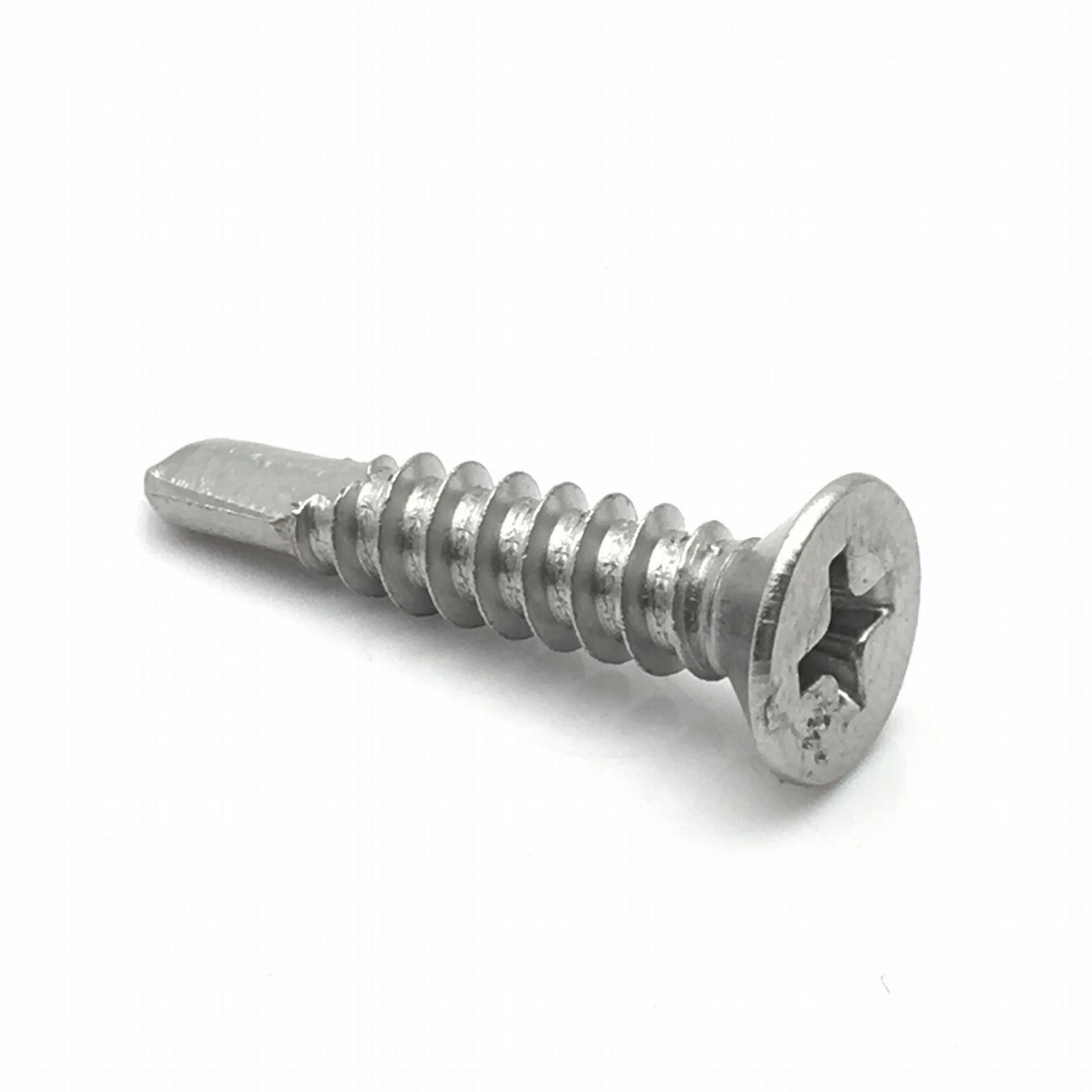 SS410 stainless steel flat head countersunk phillip self drilling screw 5