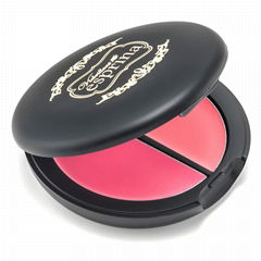 Lip & Cheek Viebrillant Dramatic Dual Lip & Cheek  Peach Pink 2g+Megata Pink 2g