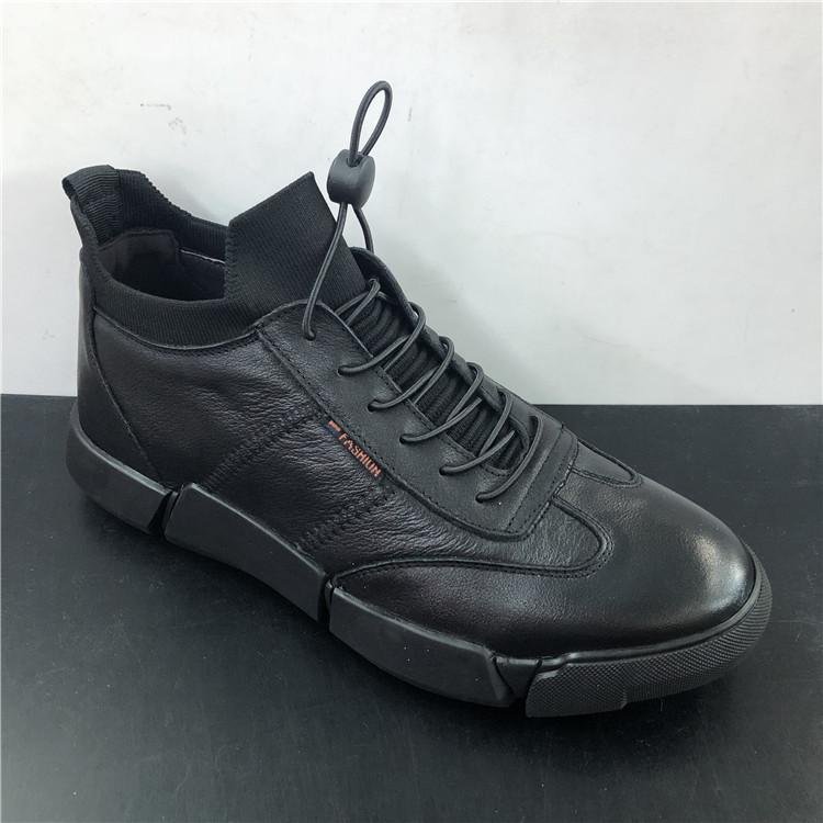  Flat-soled Comfortable Sports Shoes Leisure Men's Single Leather Shoes 4