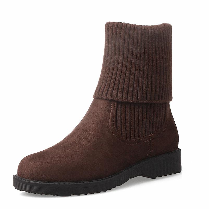 Women's flat bottom boots N898898 JIUJIUFA (China Manufacturer