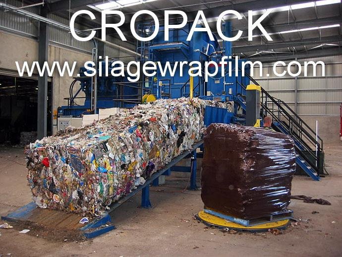 Waste bale wrap - CROPACK 750mm-black
