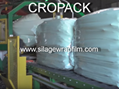 Waste bale wrap - CROPACK 750mm-green