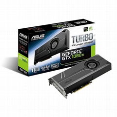 AS,US GeForce GTX 1080 TI 11GB Turbo Edition VR Ready 5K HD Gaming HDMI DisplayP