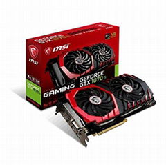 GAMING GeForce GTX 1070 Ti 8GB GDRR5 256-bit HDCP Support DirectX 12 SLI T