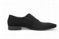 Fashion Black Pearl Leather Mens Shoes 2