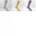 Lurex stripes socks Crew socks fashion sock women's socks Polyester socks 1